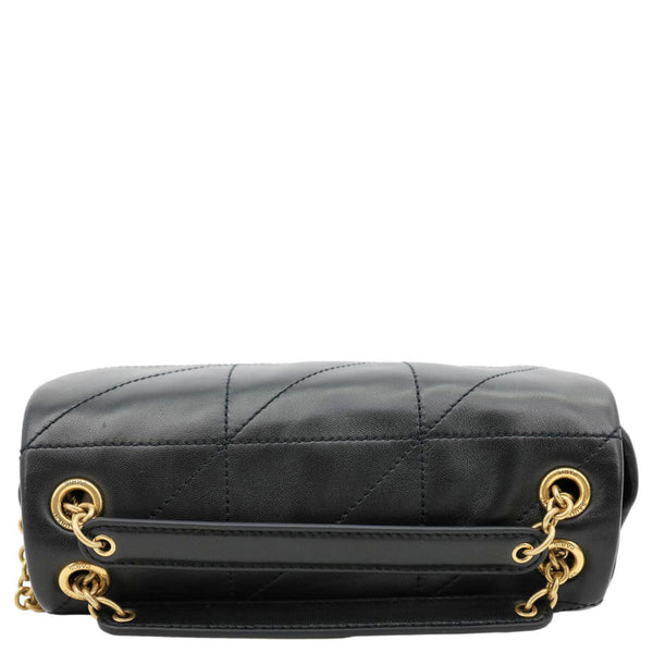 YVES SAINT LAURENT Jamie 4.3 Lambskin Leather Shoulder Bag Black