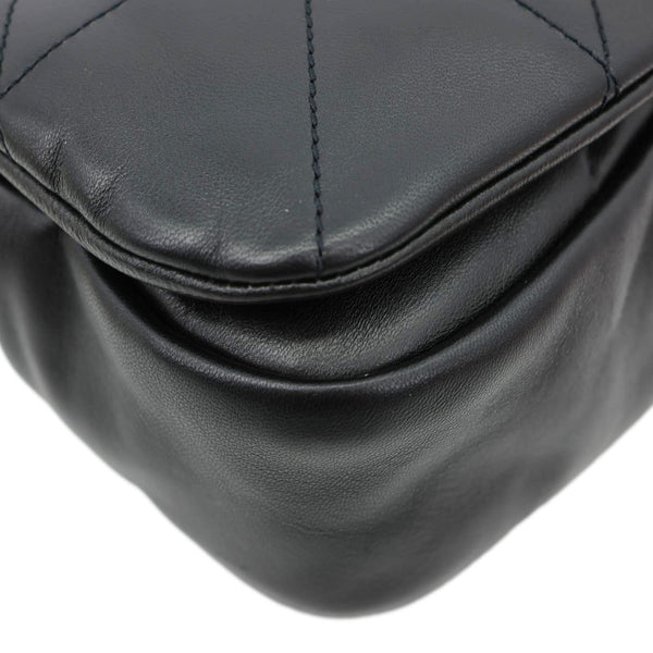 YVES SAINT LAURENT Jamie 4.3 Lambskin Leather Shoulder Bag Black