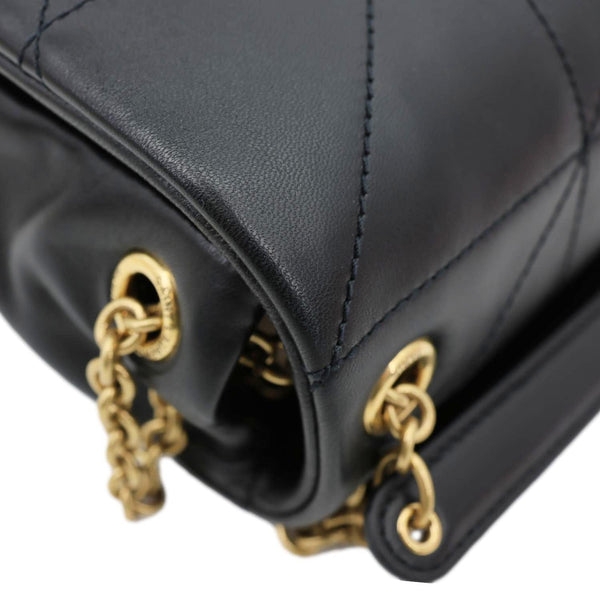 YVES SAINT LAURENT Jamie 4.3 Lambskin Leather Shoulder Bag Black