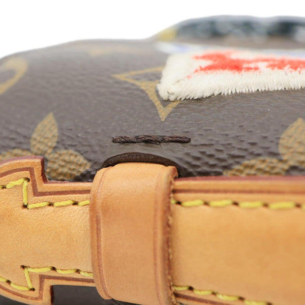 LOUIS VUITTON Metis Pochette Patches Monogram Canvas Crossbody Bag Brown