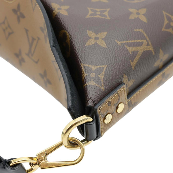LOUIS VUITTON Bento Box East West Monogram Reverse Canvas Shoulder Bag Brown