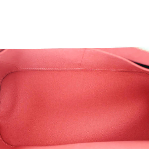 LOUIS VUITTON Alma PM Damier Ebene Satchel Bag Brown