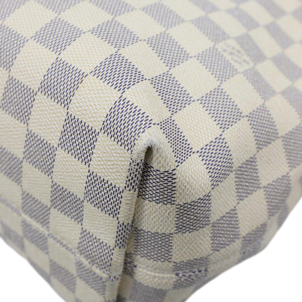 LOUIS VUITTON Graceful MM Damier Azur Hobo Bag Rose Ballerine