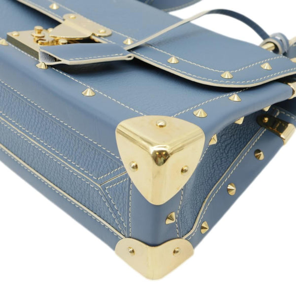 LOUIS VUITTON Suhali Le Talentueux Leather Shoulder Bag Blue