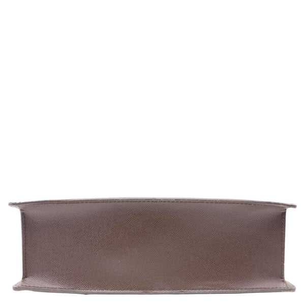 LOUIS VUITTON Venice Sac Plat PM Damier Ebene Tote Bag Brown