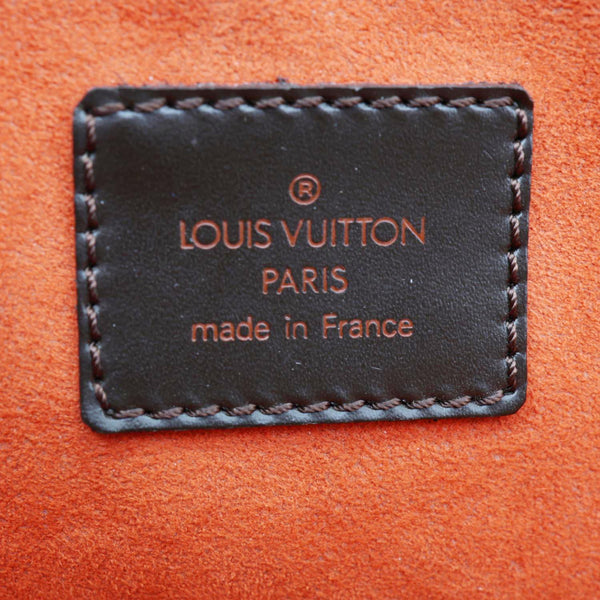 LOUIS VUITTON Parioli PM Damier Ebene Tote Shoulder Bag Brown