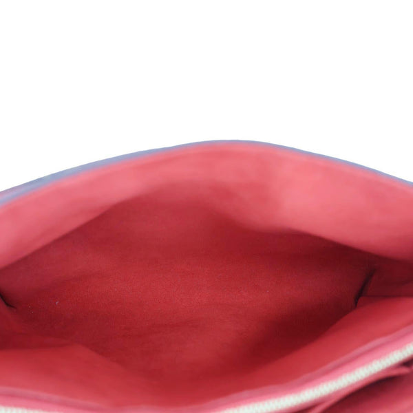 LOUIS VUITTON Pallas Chain Monogram Canvas Crossbody Bag Cherry