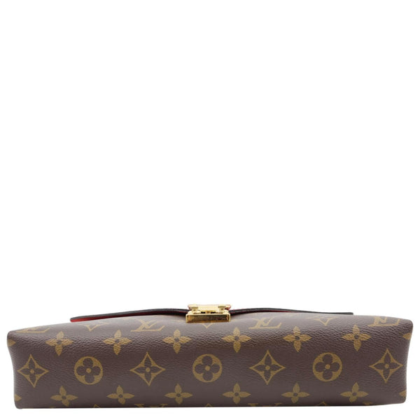LOUIS VUITTON Pallas Chain Monogram Canvas Crossbody Bag Cherry
