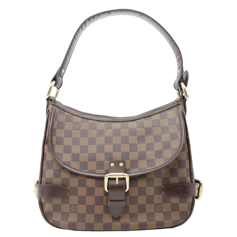LOUIS VUITTON Highbury Damier Ebene Shoulder Bag Brown