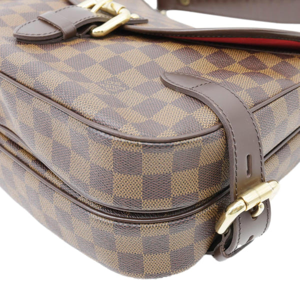 LOUIS VUITTON Highbury Damier Ebene Shoulder Bag Brown