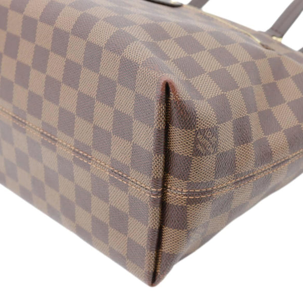 LOUIS VUITTON Iena PM Damier Ebene Shoulder Bag Brown