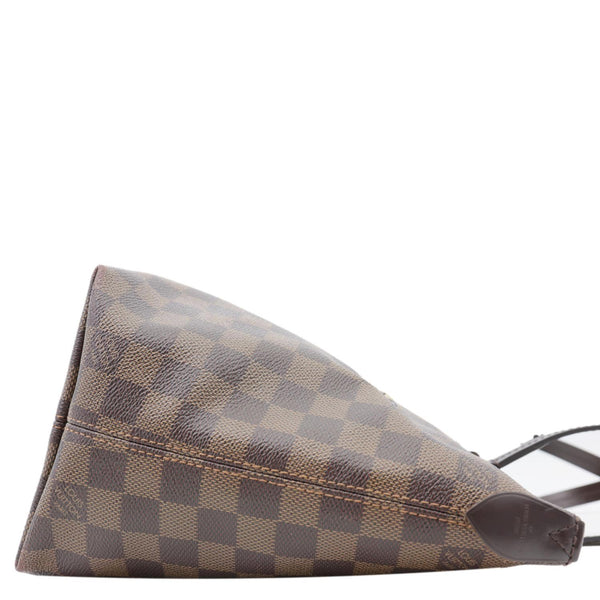 LOUIS VUITTON Iena PM Damier Ebene Shoulder Bag Brown