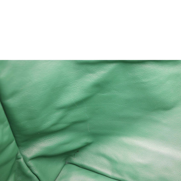 GOYARD Anjou PM Chevron Print Canvas Tote Bag Green