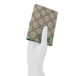 GUCCI GG Supreme Canvas Long Card Case Beige 768249