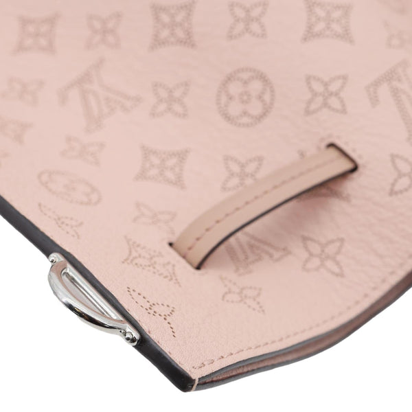 LOUIS VUITTON Girolata Monogram Mahina Leather Shoulder Bag Pink