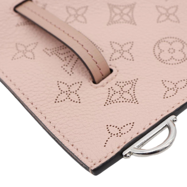 LOUIS VUITTON Girolata Monogram Mahina Leather Shoulder Bag Pink