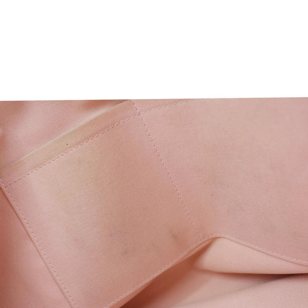 LOUIS VUITTON Iena MM Damier Azur Shoulder Bag Rose Ballerine