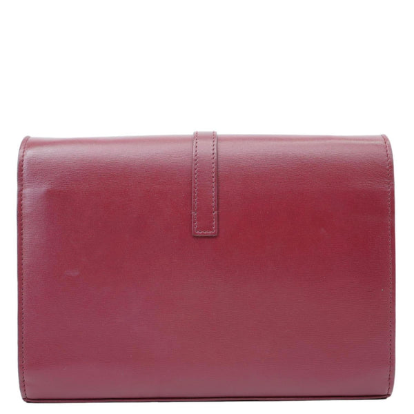 YVES SAINT LAURENT Sulpice Chain Smooth Calfskin Shoulder Bag Red