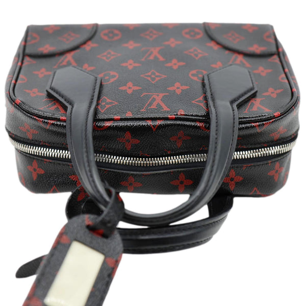 LOUIS VUITTON Dora BB Monogram Infrarouge Shoulder Bag Black
