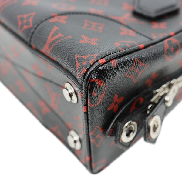 LOUIS VUITTON Dora BB Monogram Infrarouge Shoulder Bag Black