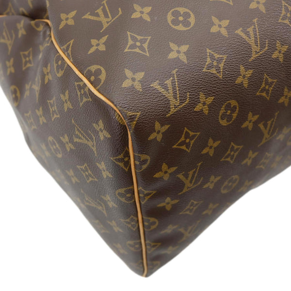 LOUIS VUITTON Keepall 50 Monogram Canvas Travel Bag Brown