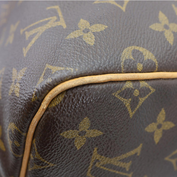 LOUIS VUITTON Keepall 50 Monogram Canvas Travel Bag Brown