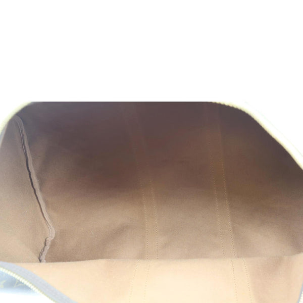 LOUIS VUITTON Keepall 50 Monogram Canvas Travel Bag Brown