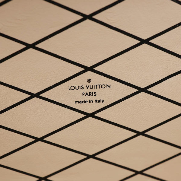 LOUIS VUITTON Petite Malle Palm Tree Monogram Canvas Shoulder Bag Multicolor