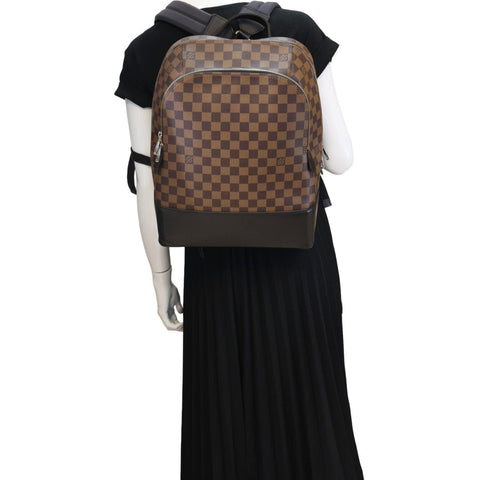 LOUIS VUITTON Jake Damier Ebene Backpack Bag Brown