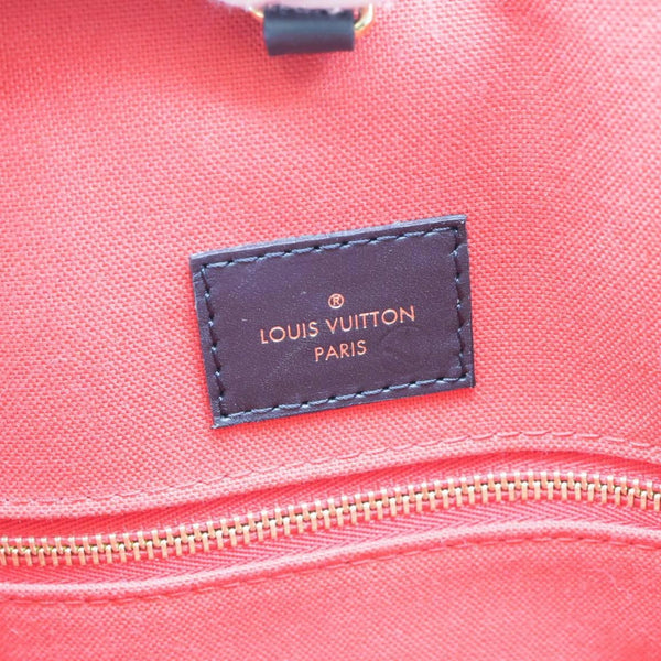 LOUIS VUITTON Onthego GM Giant Monogram Canvas Tote Bag Brown