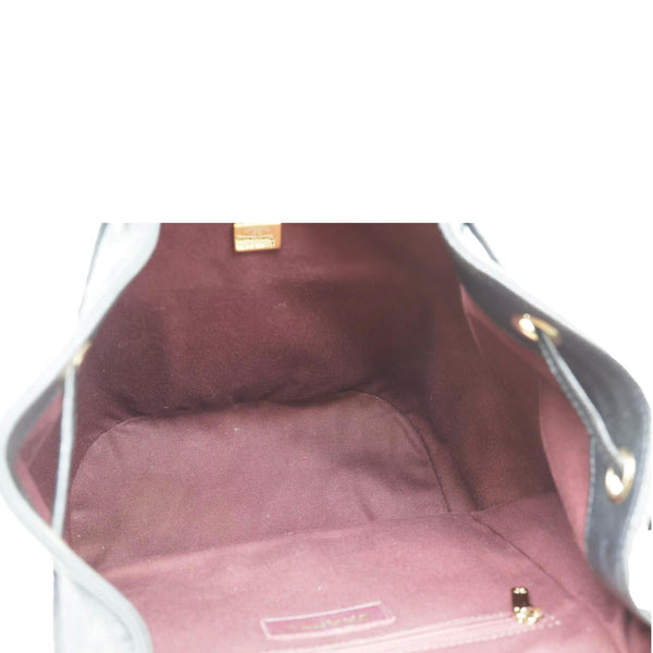 CHANEL Business Affinity Caviar Quilted Backpack Black