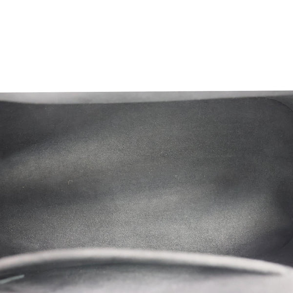 LOUIS VUITTON Alma BB Electric Epi Leather Satchel Bag Black