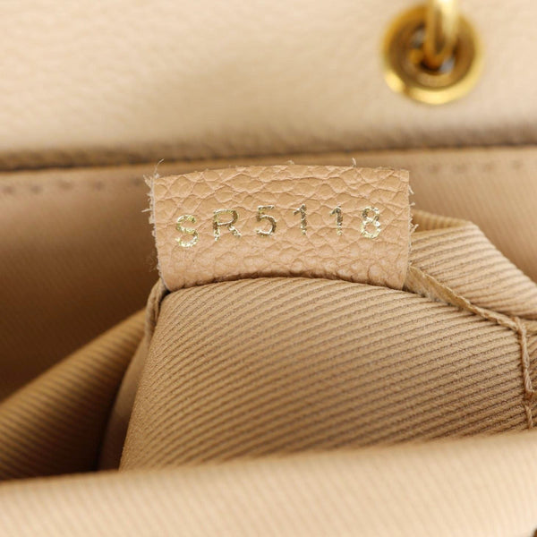 LOUIS VUITTON Clapton Damier Ebene Backpack Bag Beige