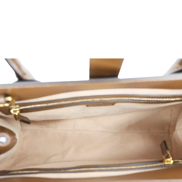 GUCCI Jackie 1961 Medium Web GG Supreme Canvas Tote Bag Beige 649016