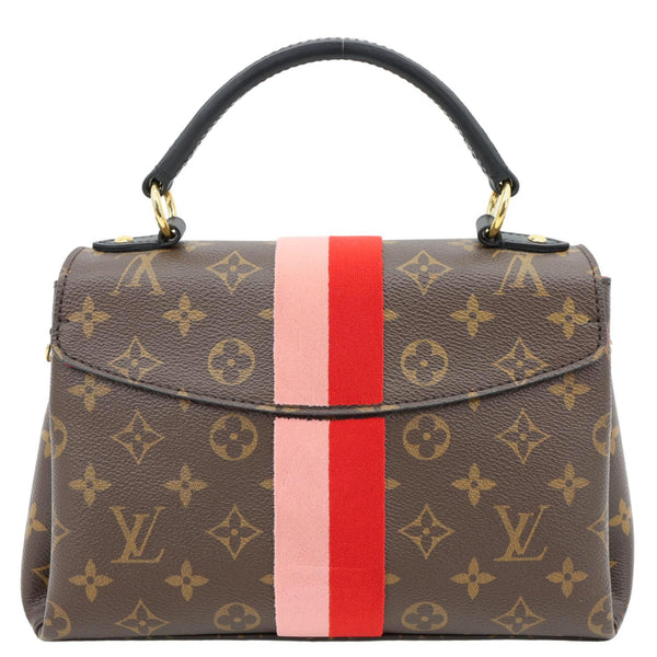 LOUIS VUITTON Georges BB Monogram Canvas Shoulder Bag Brown