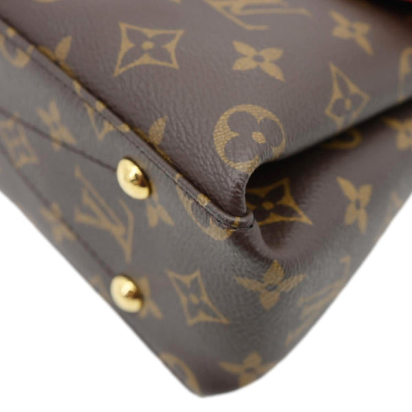 LOUIS VUITTON Georges BB Monogram Canvas Shoulder Bag Brown