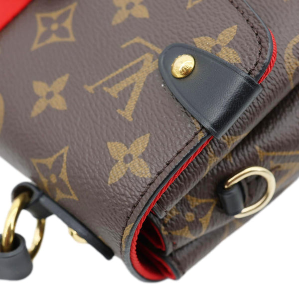 LOUIS VUITTON Georges BB Monogram Canvas Shoulder Bag Brown