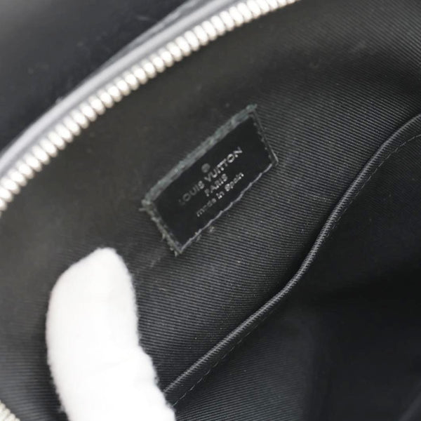 LOUIS VUITTON Avenue Sling Damier Graphite Backpack Bag Black