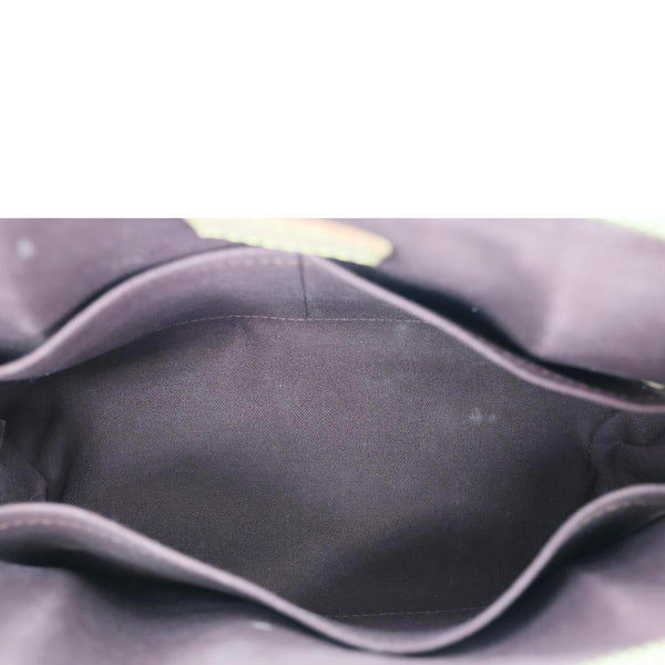 LOUIS VUITTON Rivoli PM Monogram Canvas Satchel Bag Brown