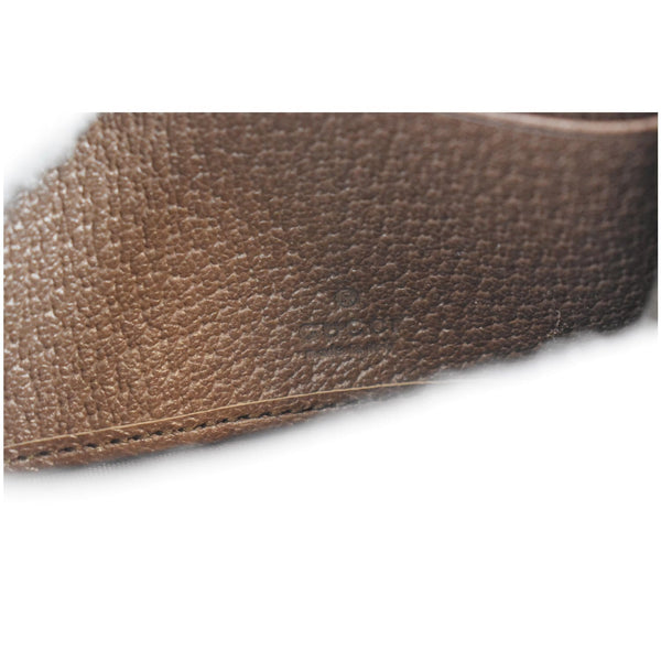 GUCCI Ophidia GG Continental Supreme Canvas Wallet Beige 523153