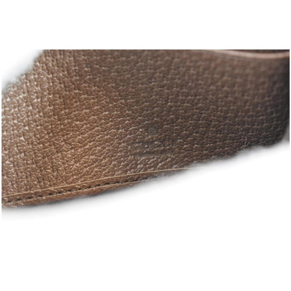 GUCCI Ophidia GG Continental Supreme Canvas Wallet Beige 523153