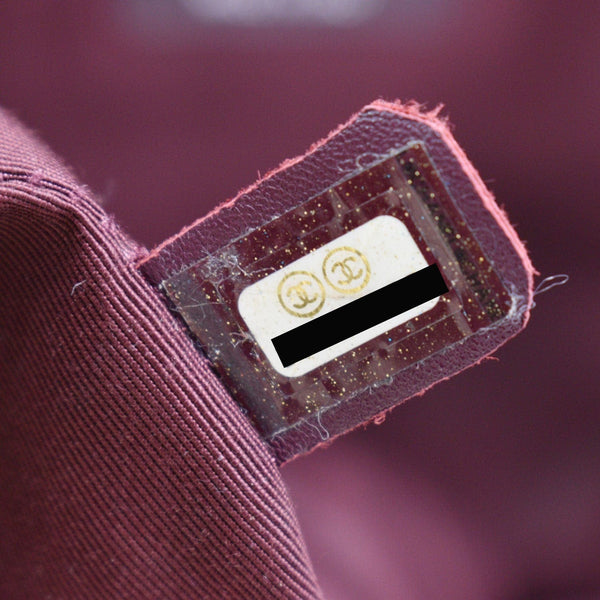 CHANEL Drawstring Large Quilted Calfskin Shopping Tote Bag Beige