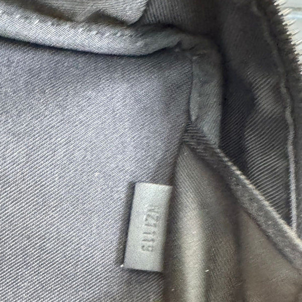 LOUIS VUITTON 2 Hangers Monogram Eclipse Garment Cover Bag Black