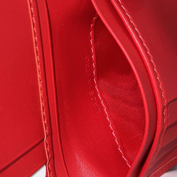 CHRISTIAN LOUBOUTIN Coolcard Grained Calf Leather Bifold Wallet Black