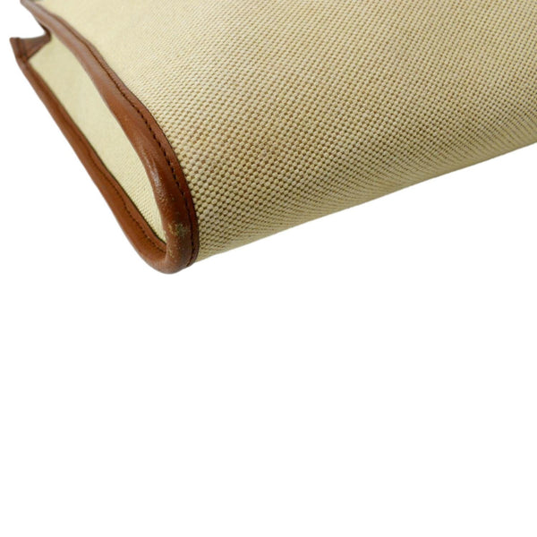 GUCCI Rajah Large Leather Tote Shoulder Bag Sand 537219