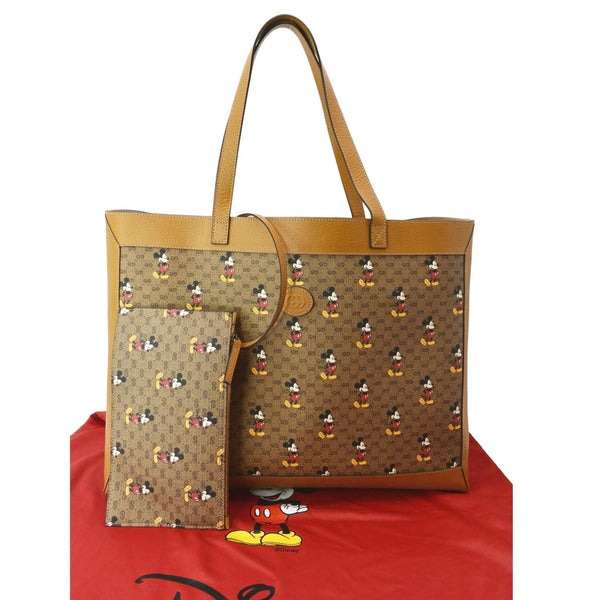 GUCCI Disney x Medium GG Supreme Tote Bag Beige 547947
