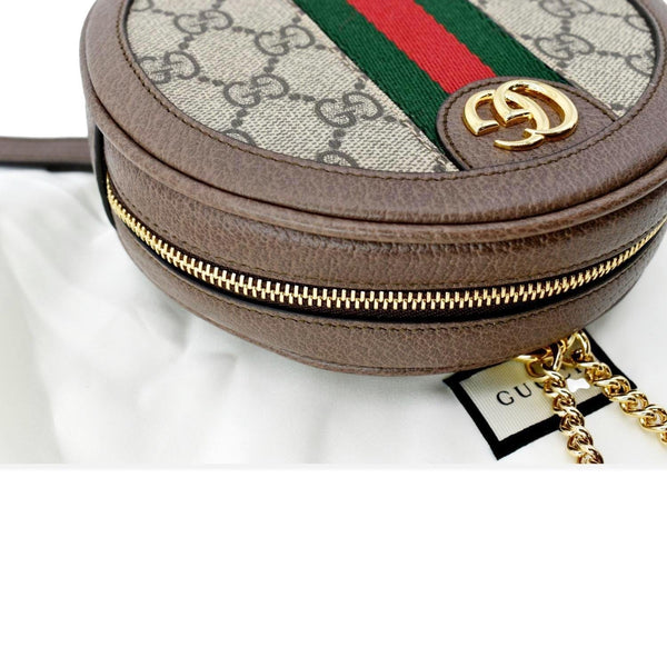 GUCCI Ophidia GG Mini Supreme Backpack Bag Beige 598661