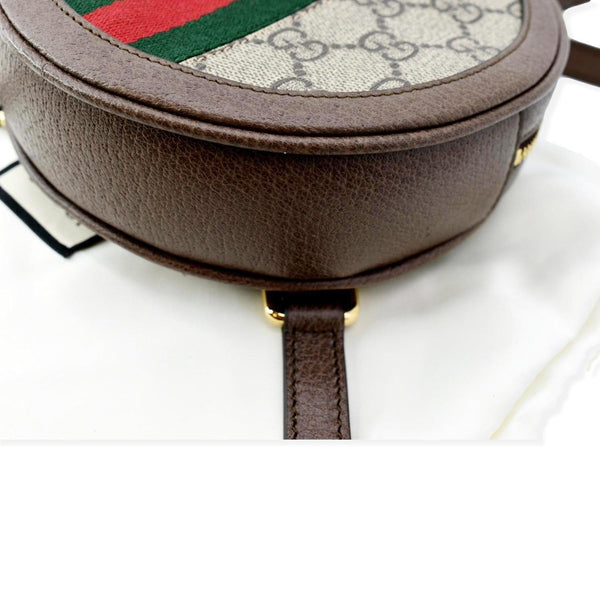 GUCCI Ophidia GG Mini Supreme Backpack Bag Beige 598661