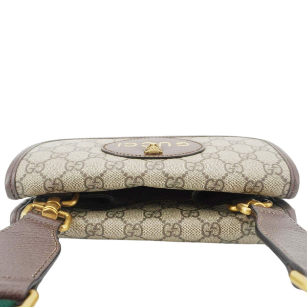 GUCCI Neo Small GG Supreme Canvas Crossbody Bag Beige 501050