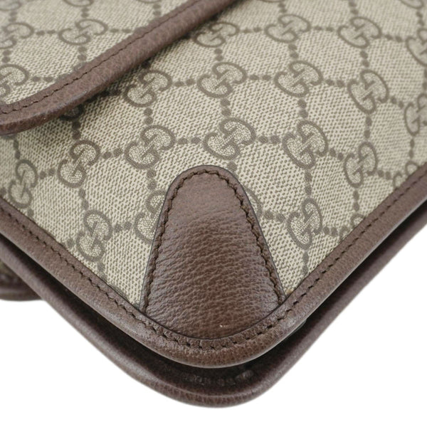 GUCCI Neo Small GG Supreme Canvas Crossbody Bag Beige 501050
